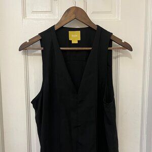 Anthropologie x Maeve sleeveless black top